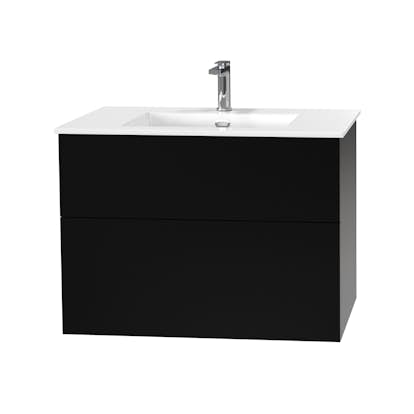 Tvättställsskåp Miller Badrum City 80 för Heltäckande Tvättställ