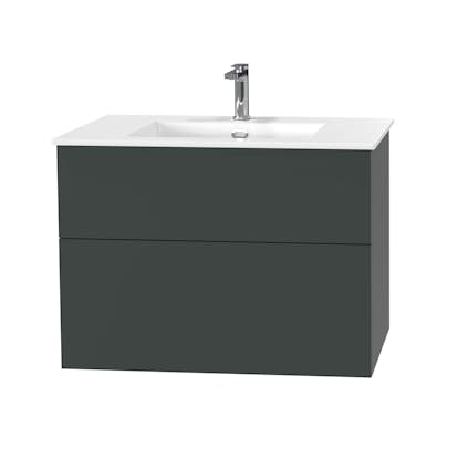 Tvättställsskåp Miller Badrum City 80 för Heltäckande Tvättställ