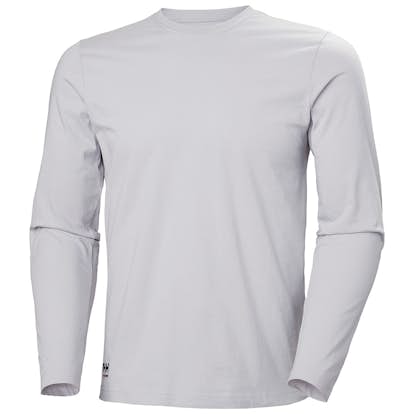 T-Shirt Helly Hansen Workwear 79169 L.Grå Långärm Manchester