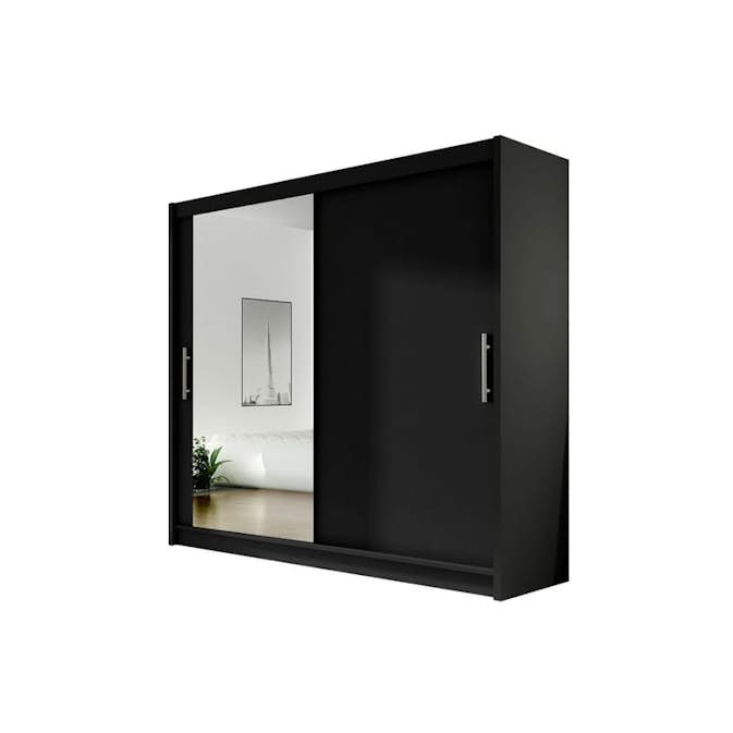 Garderob Scandinavian Choice Prag Skjutdörrar Spegel