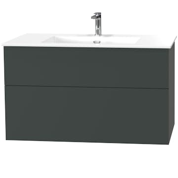 Tvättställsskåp Miller Badrum City 100 för Heltäckande Tvättställ