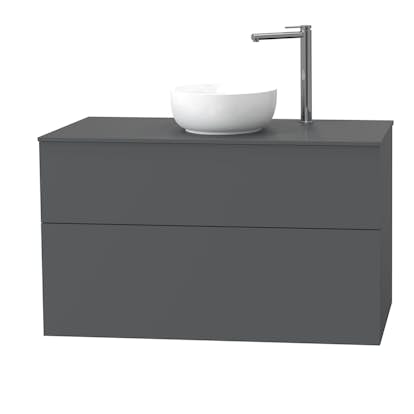 Tvättställsskåp Miller Badrum City 100 för Bänkskiva