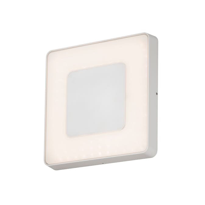 Vägglykta Gnosjö Konstsmide Carrara Square LED med Fjärrkontroll