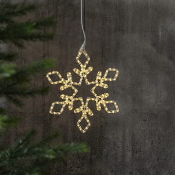 Dekorationsbelysning Star Trading Slt.Snöfl.RL43 cm WW
