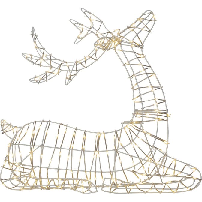 Siluett Star Trading Atja Ren Sittande Vit