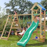 Klätterställning Jungle Gym Patio 2 Gungor & Rutschkana