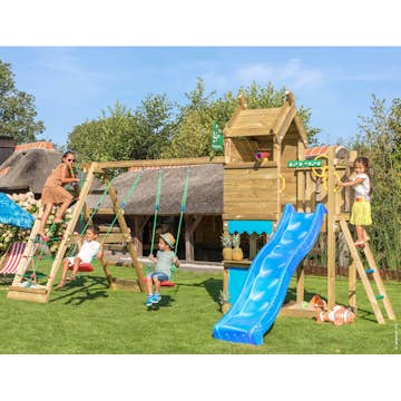 Lektorn Jungle Gym Resort Klättermodul & Rutschkana