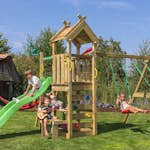 Lektorn Jungle Gym Teepee Gungmodul & Rutschkana