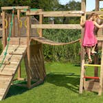 Hängbromodul Jungle Gym Bridge Module 2.1 Komplett Trä