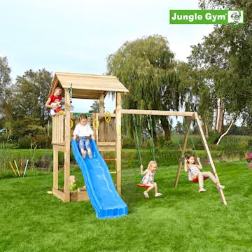 Lektorn Jungle Gym Casa Komplett Inkl Swing Modul X'tra