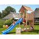 Lektorn Jungle Gym Cabin 2.1 Blå Rutschkana & Sand