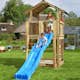 Lektorn Jungle Gym Chalet 2.1 Lektorn Blå Rutschkana