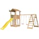 Lektorn Jungle Gym Cottage 2.1 Klättermodul Gul Rutschkana