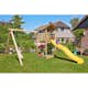 Lektorn Jungle Gym Cottage 2.1 Gungmodul & Gul Rutschkana