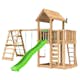 Lektorn Jungle Gym Mansion 2.1 Klättermodul Grön Rutschkana