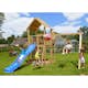 Lektorn Jungle Gym Palace 2.1 Swing Modul 220 Blå Rutschkana & Sand