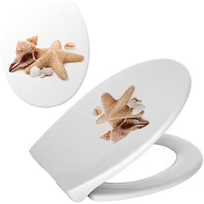 Toalettsits Duschy Shell Lux