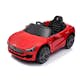 Elbil Nordic Play Maserati Ghibli 12V i Röd med LED-Ljus för Barn
