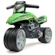 Utomhusleksak Falk Racing Bud Elmotorcykel för Barn Grön