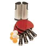 Bordtennisset Nordic Games Med Justerbart Nät 4 Rack & 6 Bollar