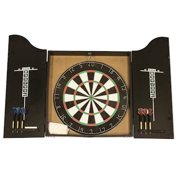 Darttavla Nordic Games Med Skåp & Pilar