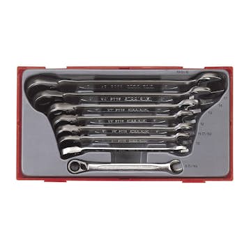 U-ringspärrnyckelsats 8 delar Teng Tools TT6508RAF