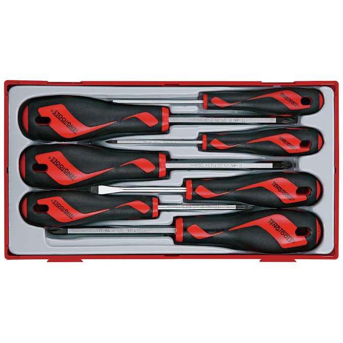 Skruvmejselsats 7 delar Teng Tools TT917N