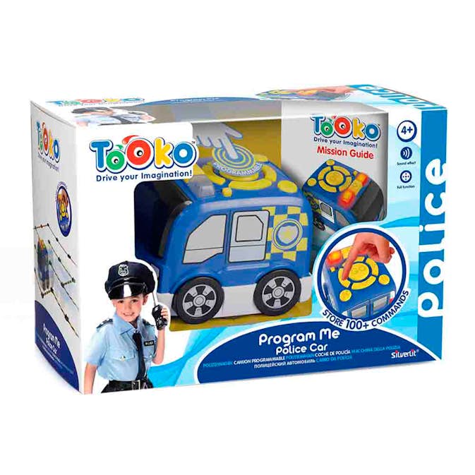 Programmeringsbar Bil Silverlit Tooko Police