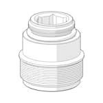 Utloppsnippel Oras För Duschblandare Nova