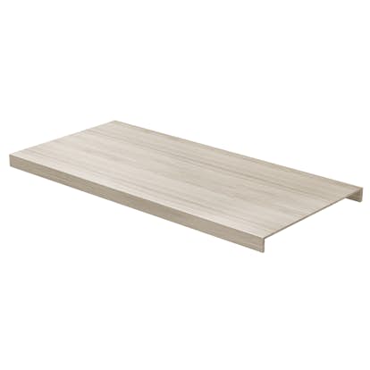 Trapprenovering Lundbergs Premium Nordic White Ek Dubbelsteg