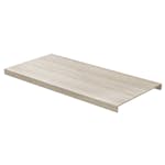 Trapprenovering Lundbergs Premium Nordic White Ek Dubbelsteg