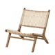 Fåtölj Bloomingville Keila Loungestol i Teak & Rotting