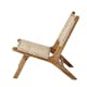 Fåtölj Bloomingville Keila Loungestol i Teak & Rotting