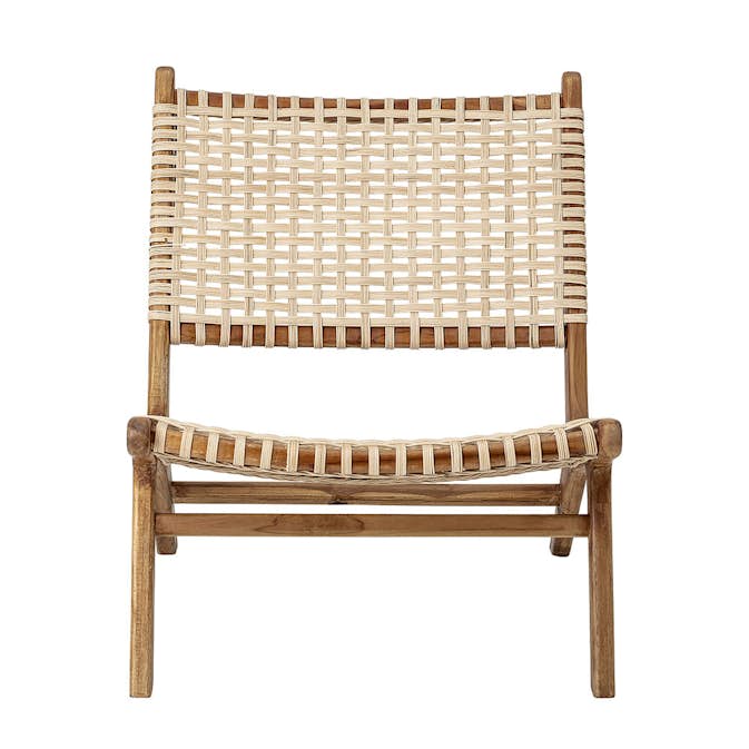 Fåtölj Bloomingville Keila Loungestol i Teak & Rotting