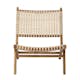 Fåtölj Bloomingville Keila Loungestol i Teak & Rotting
