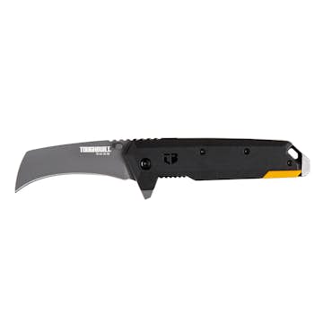 Fällkniv Toughbuilt Hawkbill Svart RF Blad H4-30