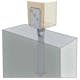 Stolphållare FAST PSLA 70x60 mm