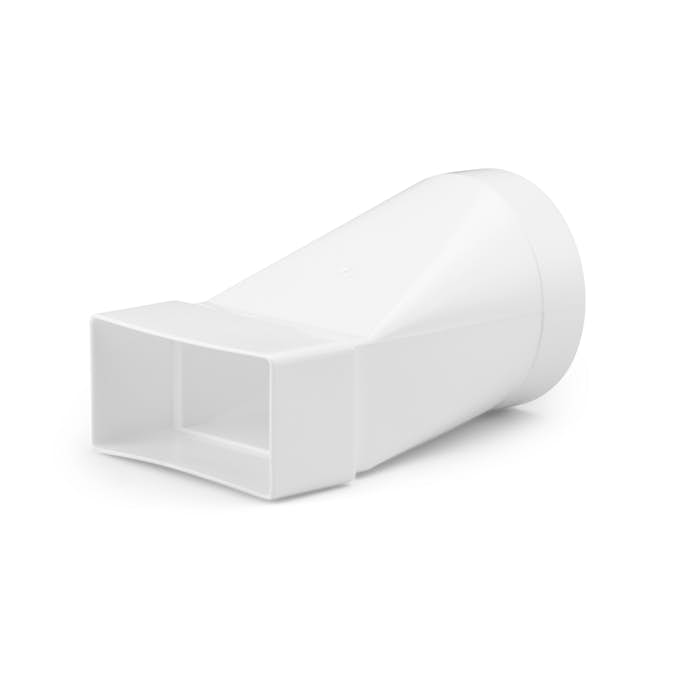 Övergång Fresh Rektangulärt/Cirkulärt D100x110x54 mm