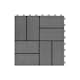 Trall VidaXL 11 St Wpc 30x30 cm 1 kvm