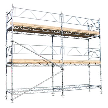 Ställning Komplett Unihak Bredd 6 m, Höjd 4/6 m