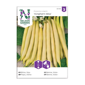 Frö Vaxböna Nelson Garden Kinghorn Wax