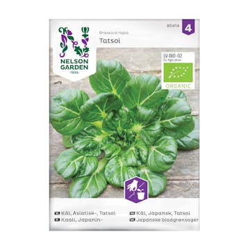 Frö Asiatisk Kål Nelson Garden Tatsoi Organic