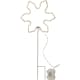Siluett Star Trading NeonSnowflake Batteridriven Utomhusdekoration LED
