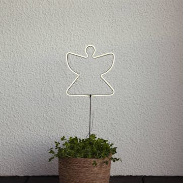 Siluett Star Trading Neon Angel Batteridriven Utomhusdekoration LED