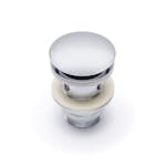 PUM-bottenventil Purus med Bräddavlopp G32 Krom