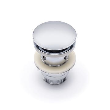 PUM-bottenventil Purus med Bräddavlopp G32 Krom