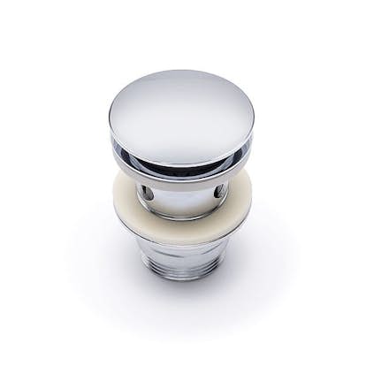 PUM-bottenventil Purus med Bräddavlopp G32 Krom