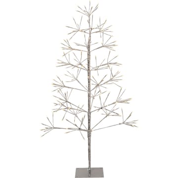 Dekorationsträd Star Trading Flower Tree Silver