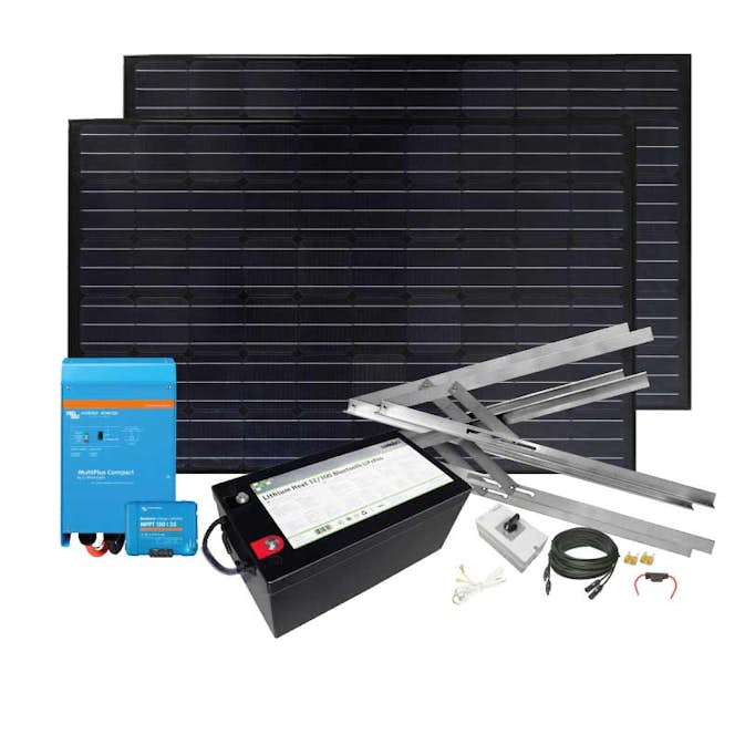 Kraftpaket Sunwind Litium Heat+ 1600 3,8kWh