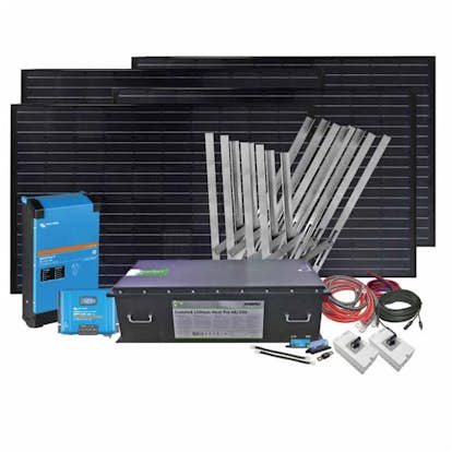 Kraftpaket Sunwind Litium Heat+ 3000 10kWh